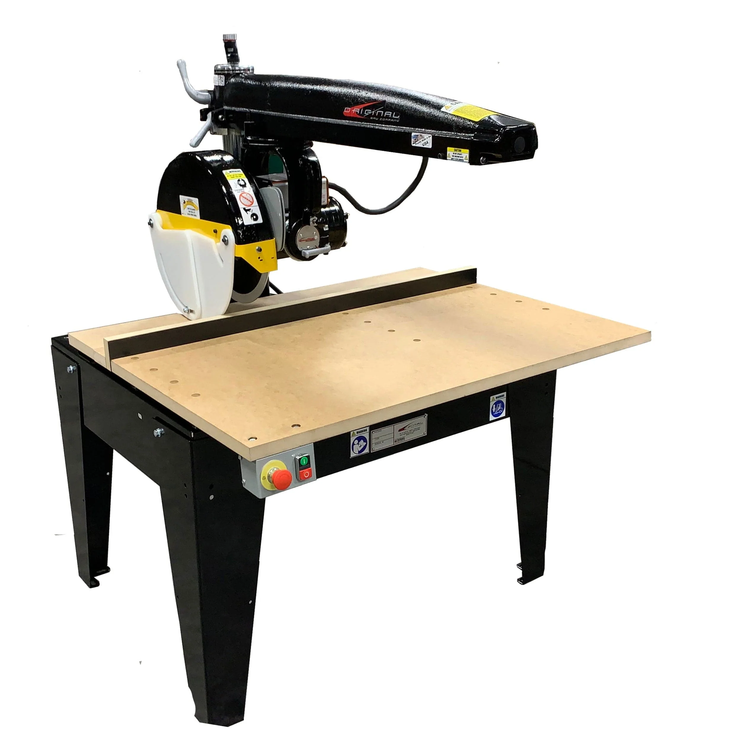 Radial Arm Saw with 16" Blade and 24" Crosscut, 5HP 3PH 208/230V