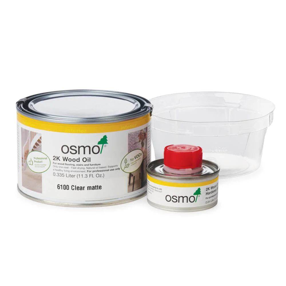 2K Wood Oil - 6100 Clear - Matte - .375L