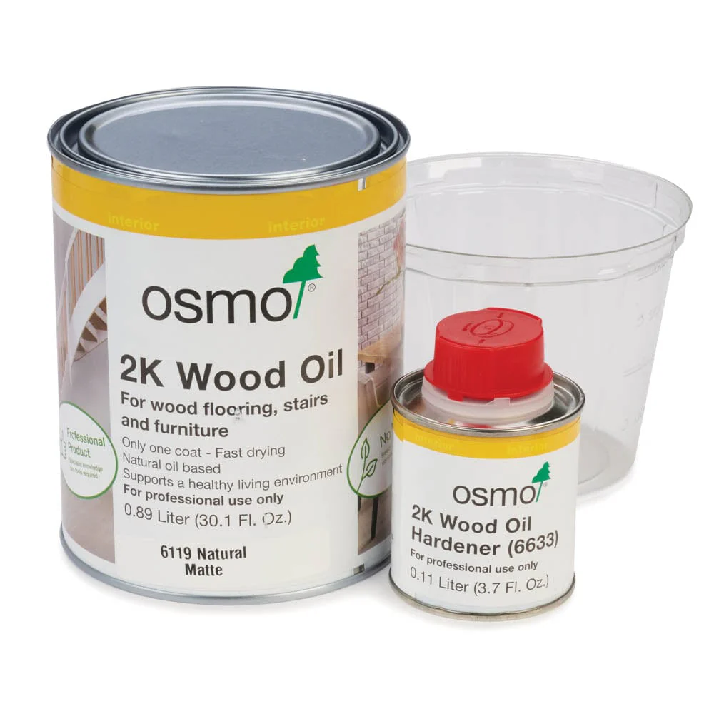 2K Wood Oil - 6119 Natural - Matte - 1L - Image 2