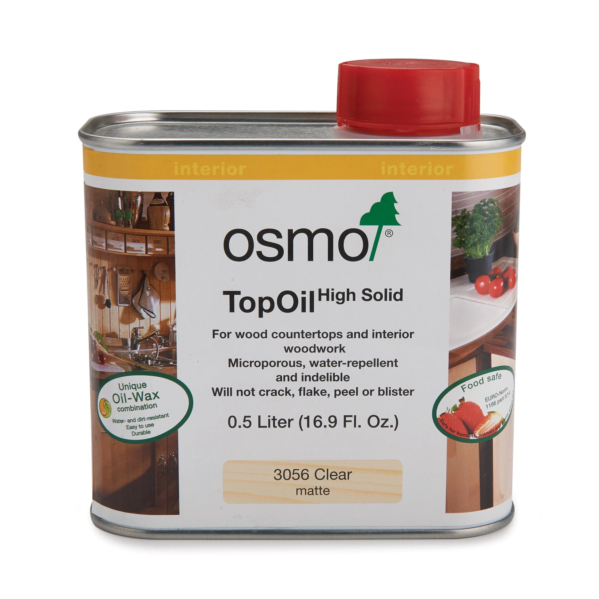 Top Oil - 3056 Clear - Matte - Solvent Based - .5 L