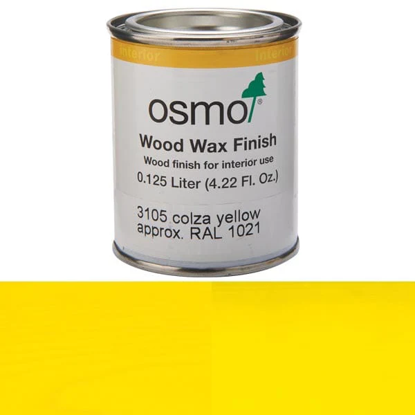 Wood Wax Colza - Yellow 3105 - .125l