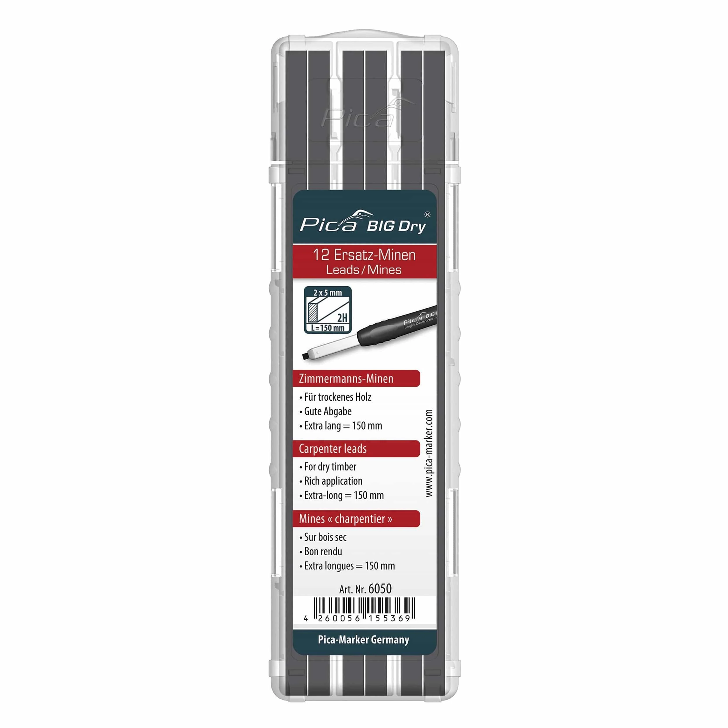 BIG Dry Graphite Refill - 12 Piece - Image 2