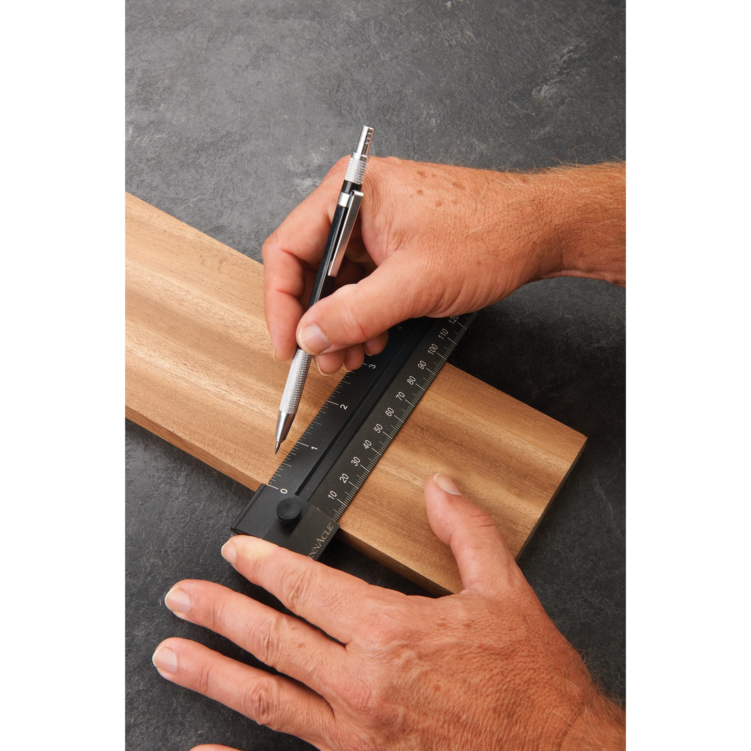 Pocket Rule with Slide Stop - 6" - Image 4