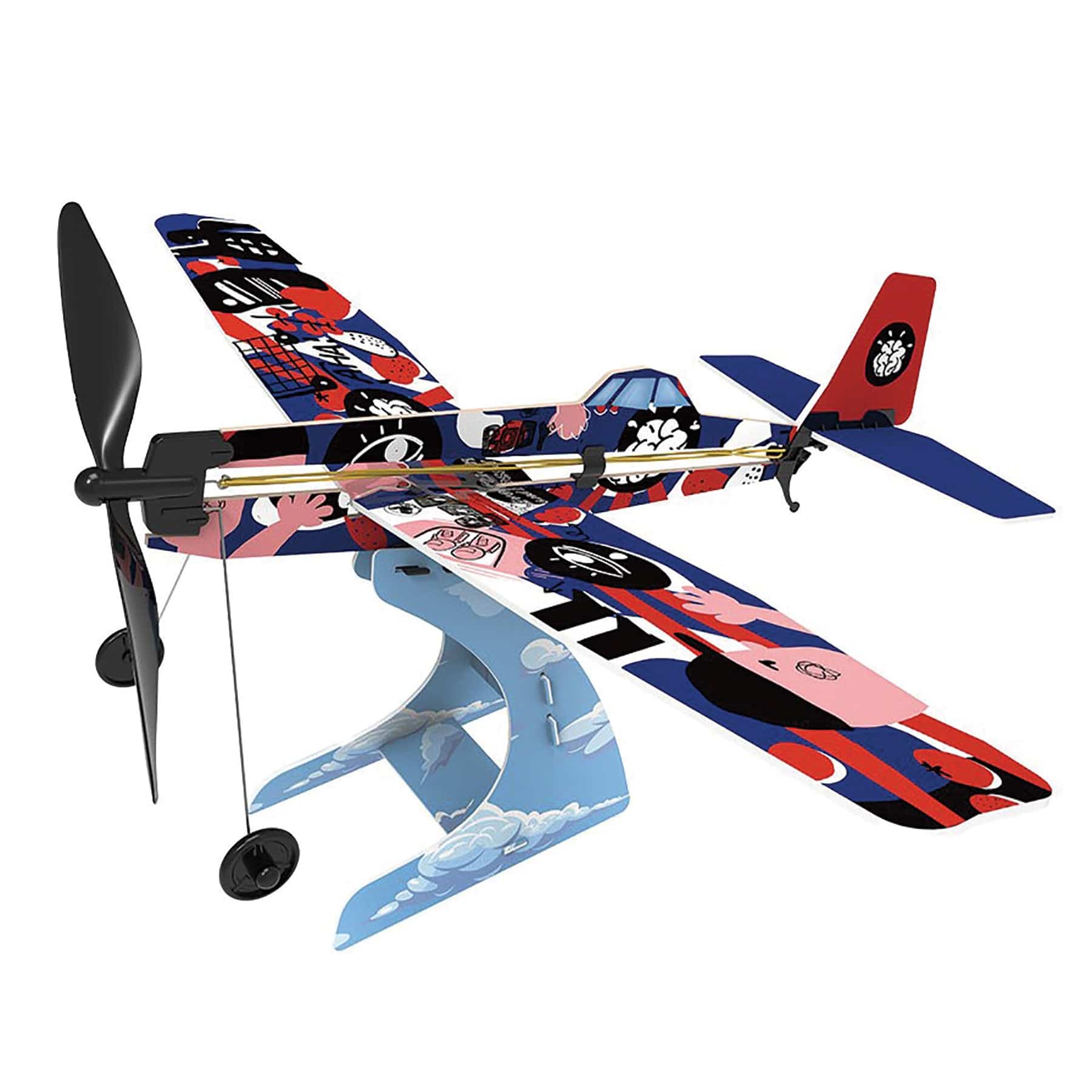 Rubberband Aeroplane Science Model Kit - Image 13