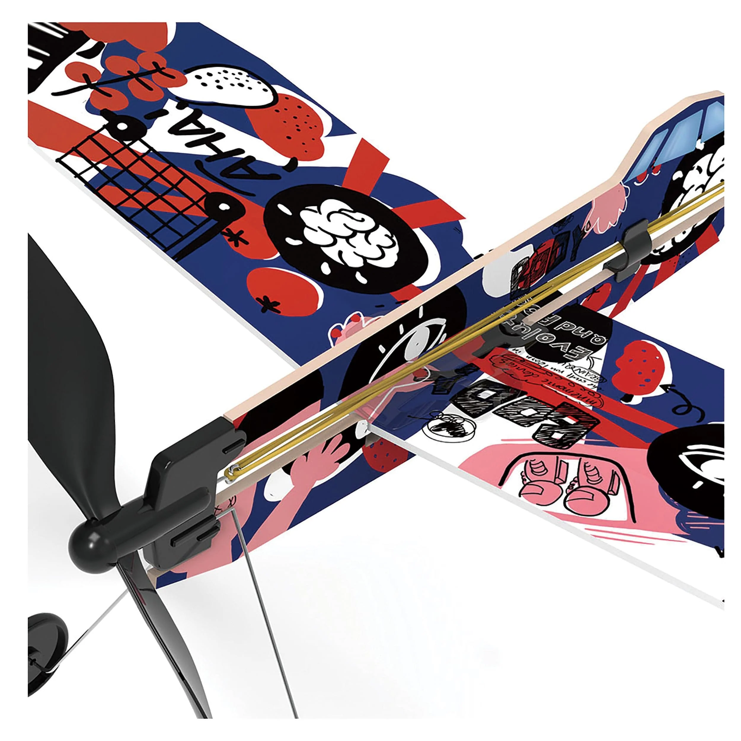 Rubberband Aeroplane Science Model Kit - Image 14