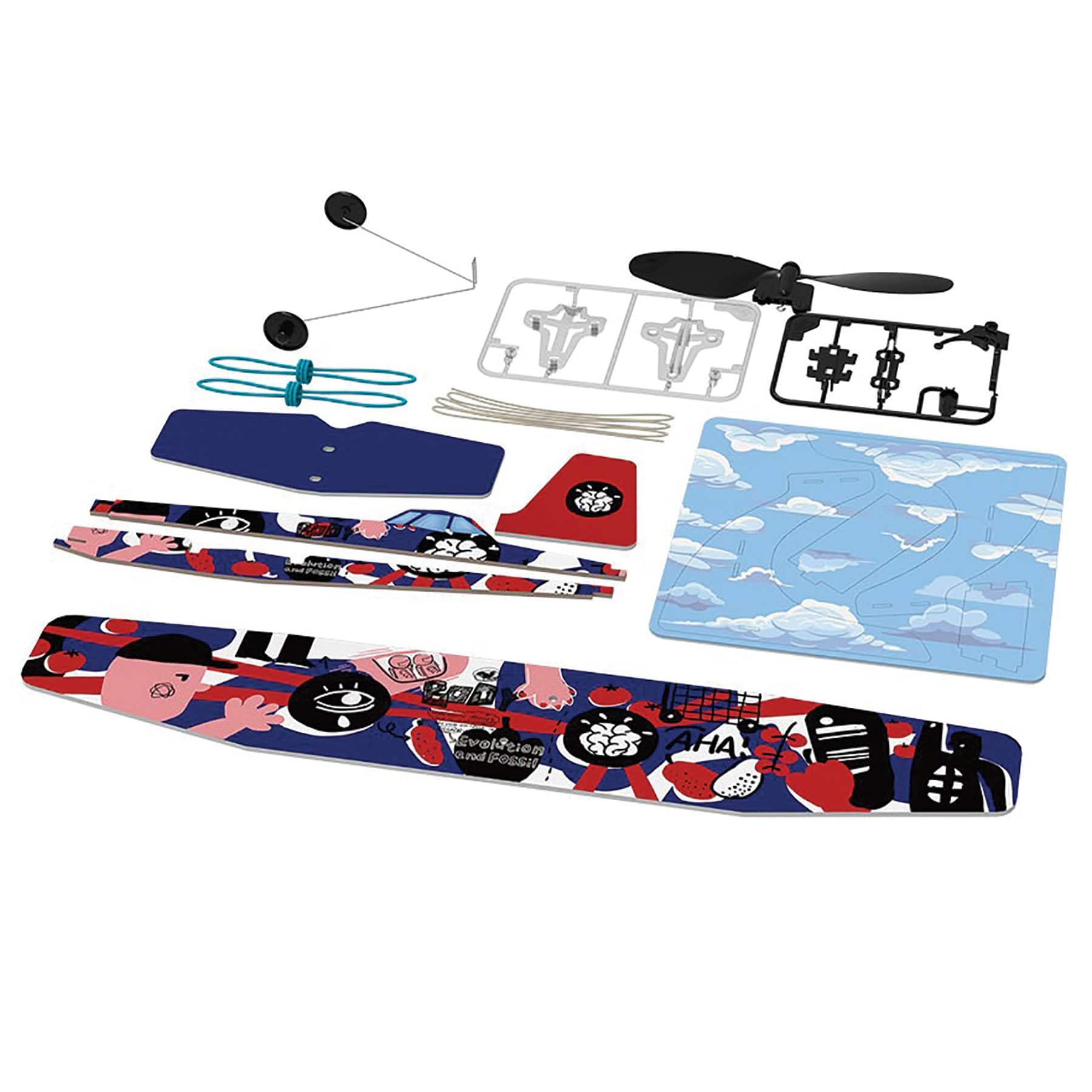Rubberband Aeroplane Science Model Kit - Image 16
