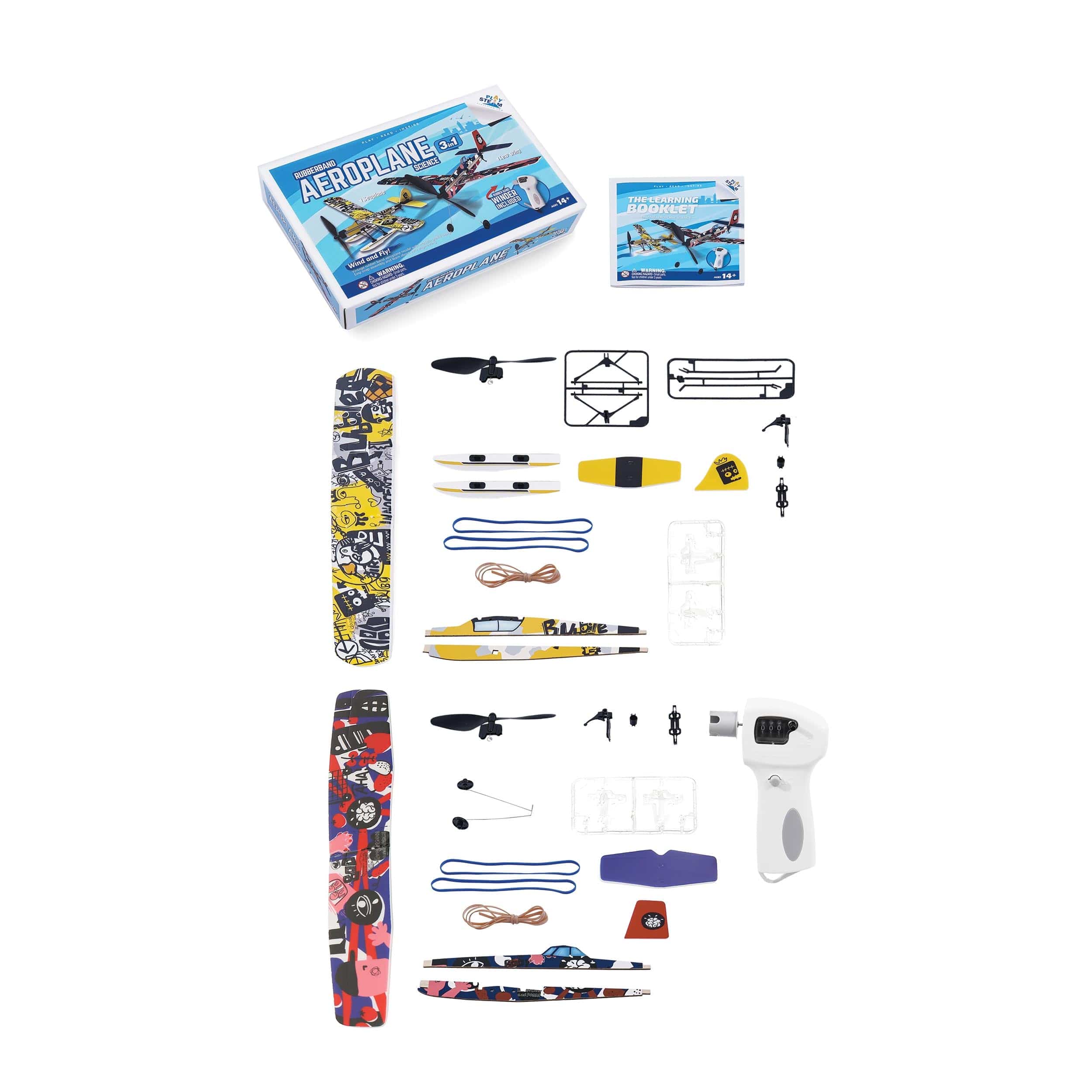Rubberband Aeroplane Science Model Kit - Image 20