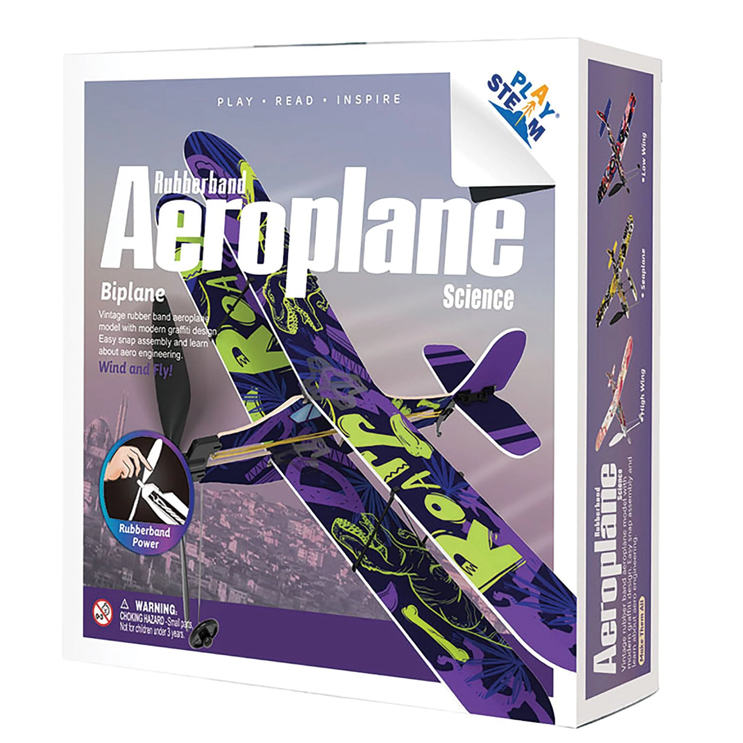 Rubberband Aeroplane Science Model Kit - Image 3