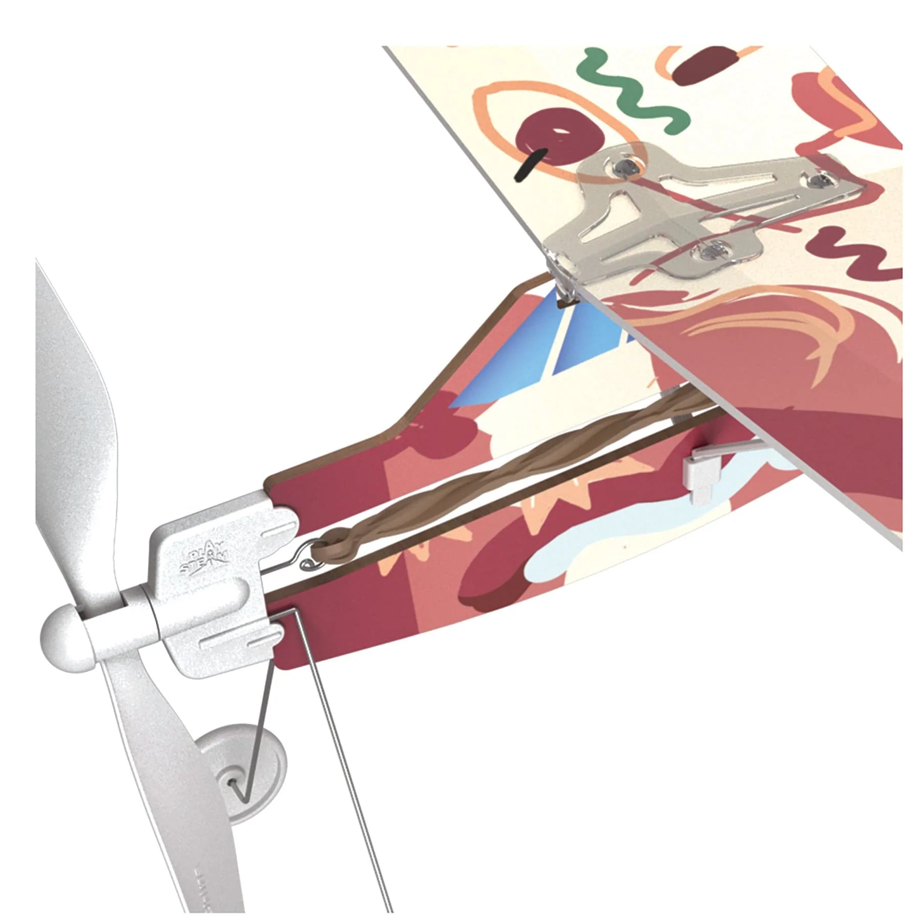 Rubberband Aeroplane Science Model Kit - Image 8
