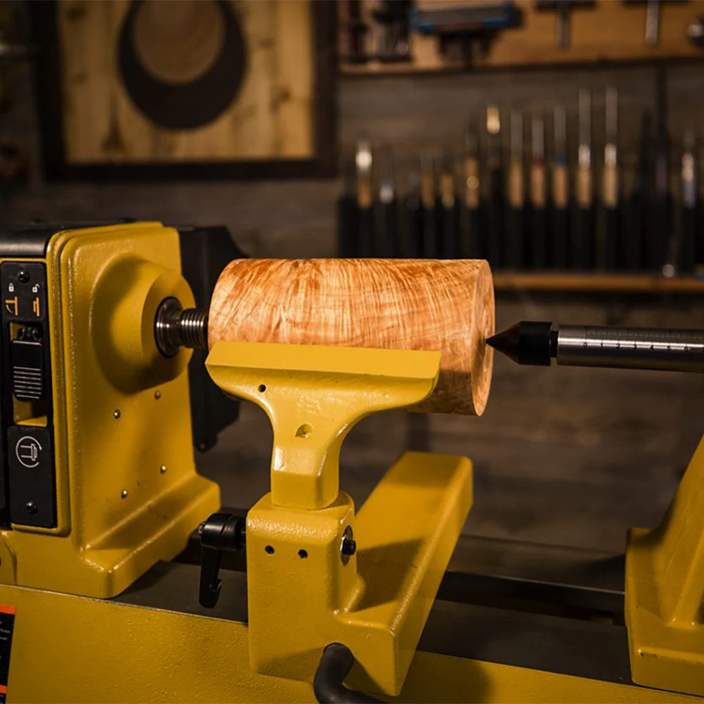 14" x 20" Woodworking Lathe with Stand - 1 HP 1 Ph 115V - PM2014 - Image 10