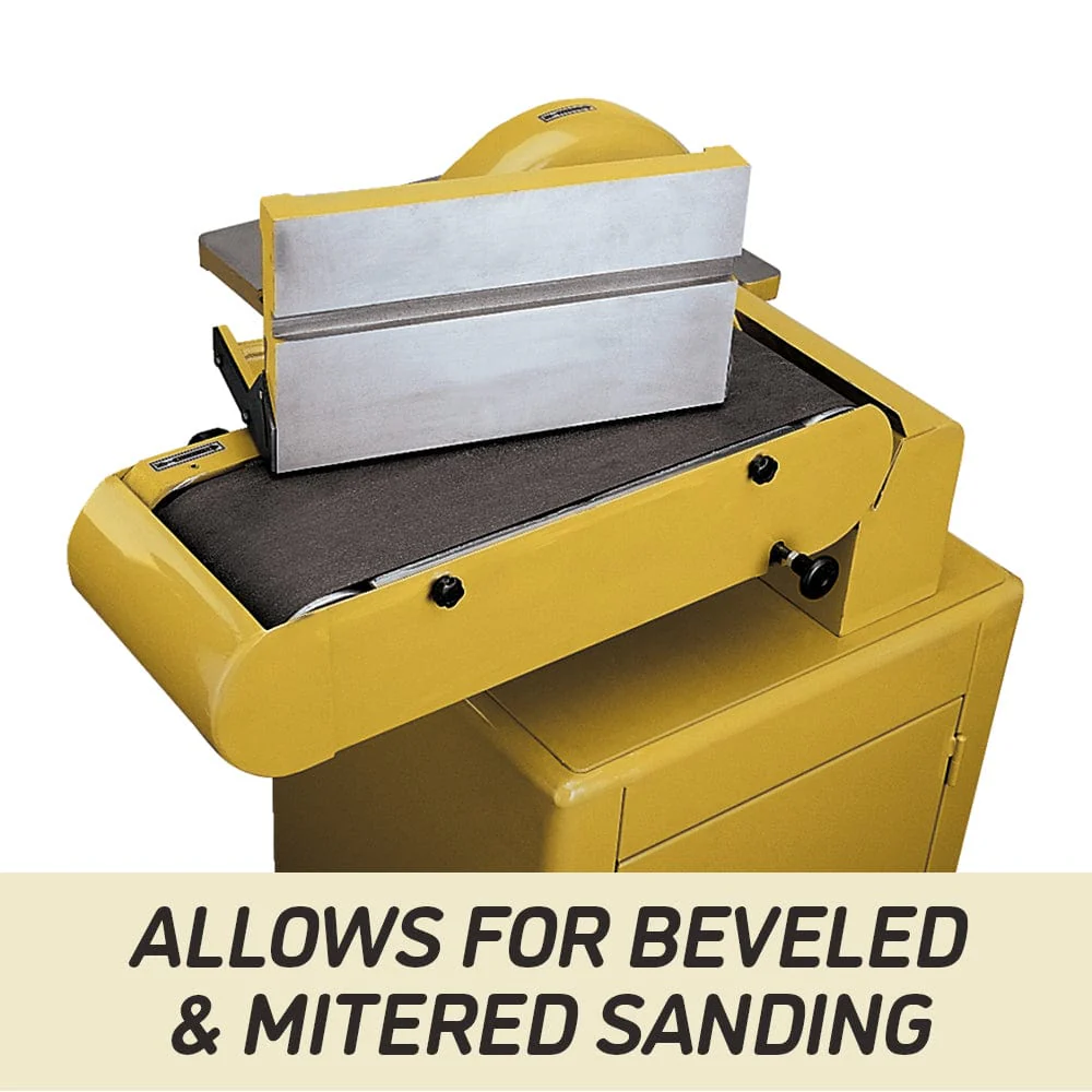 6" x 48" Belt / 12" Disc Sander - 1-1/2 HP 1 Ph 115/230V - 31A - Image 3