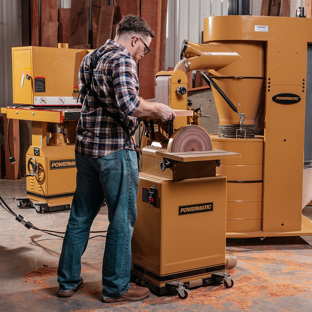6" x 48" Belt / 12" Disc Sander - 1-1/2 HP 1 Ph 115/230V - 31A - Image 7