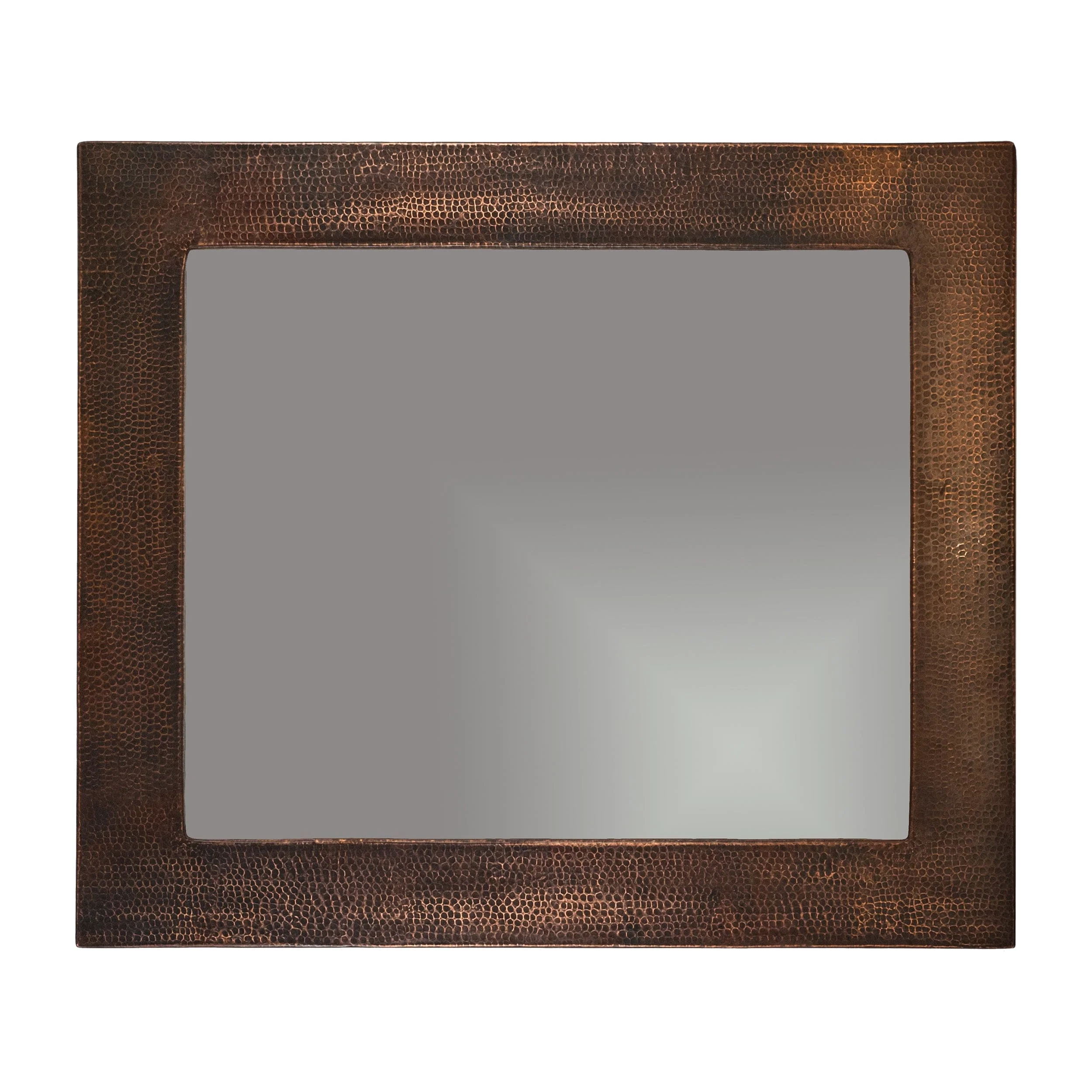 36" Hand Hammered Rectangle Mirror - Image 2