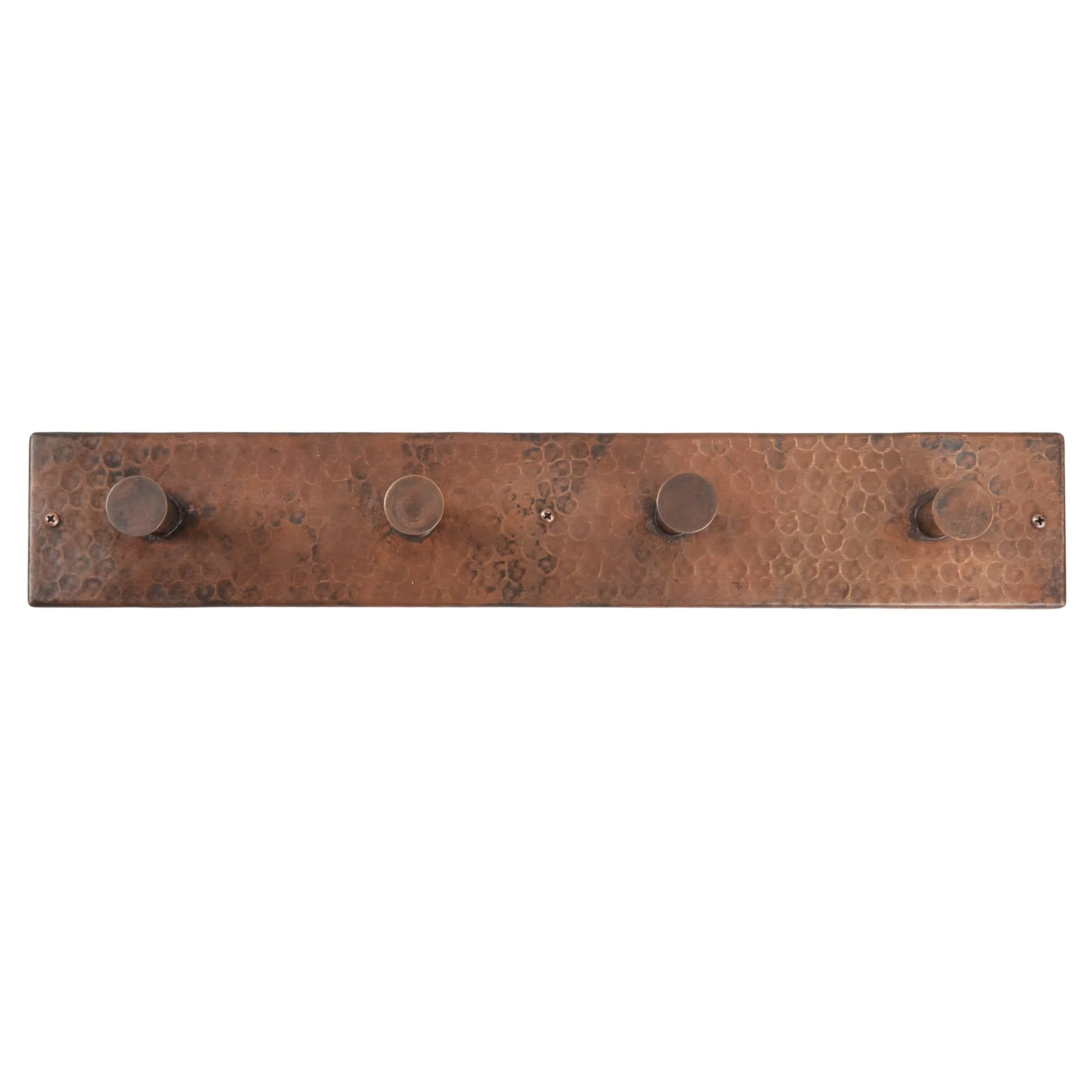 Hand Hammered Quadruple Robe Hook - Image 2