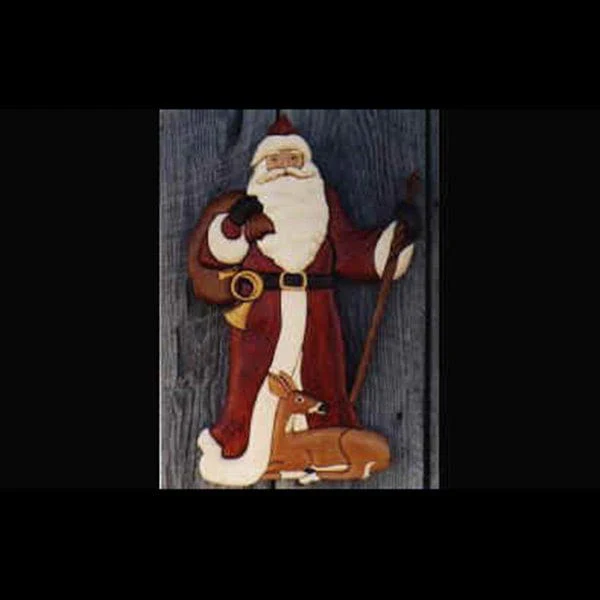 Father Christmas Intarsia Pattern