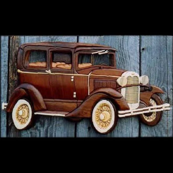 Model A Sedan Intarsia Pattern