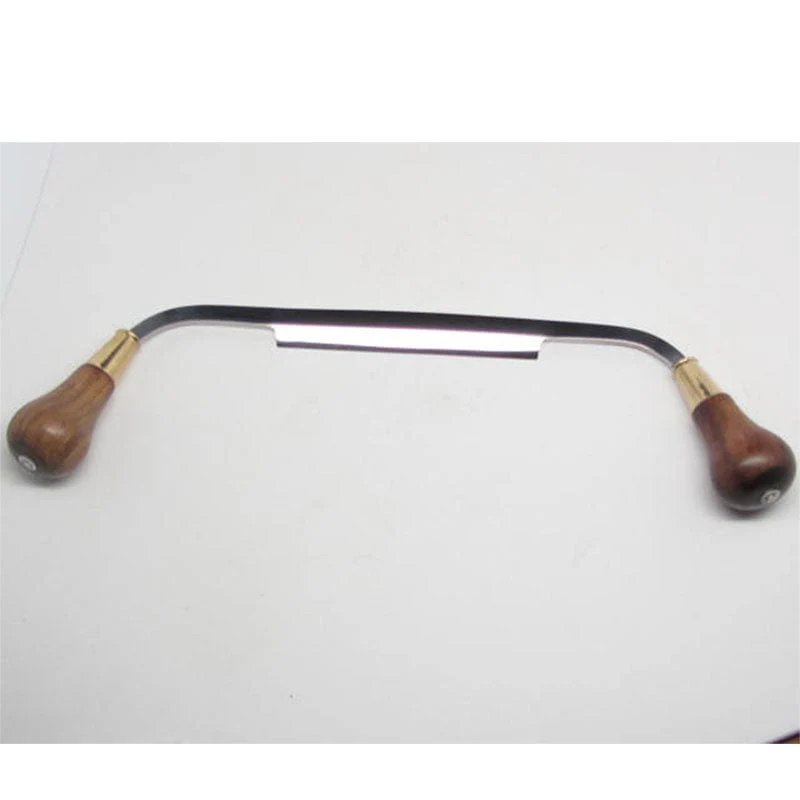 4.5" Draw Knife w/Leather Sheath