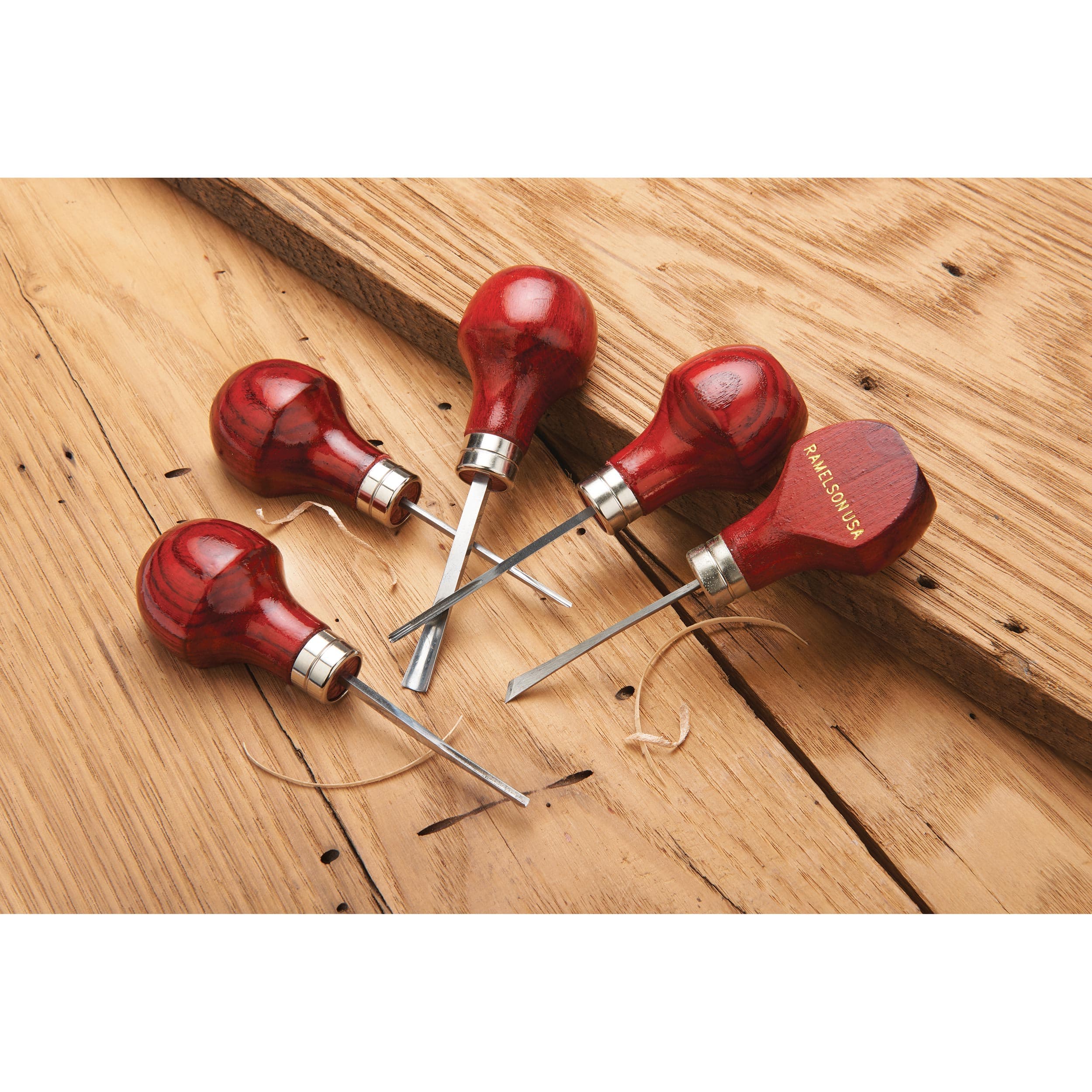 Palm Carving Tools Set B - 5 Piece - Image 3