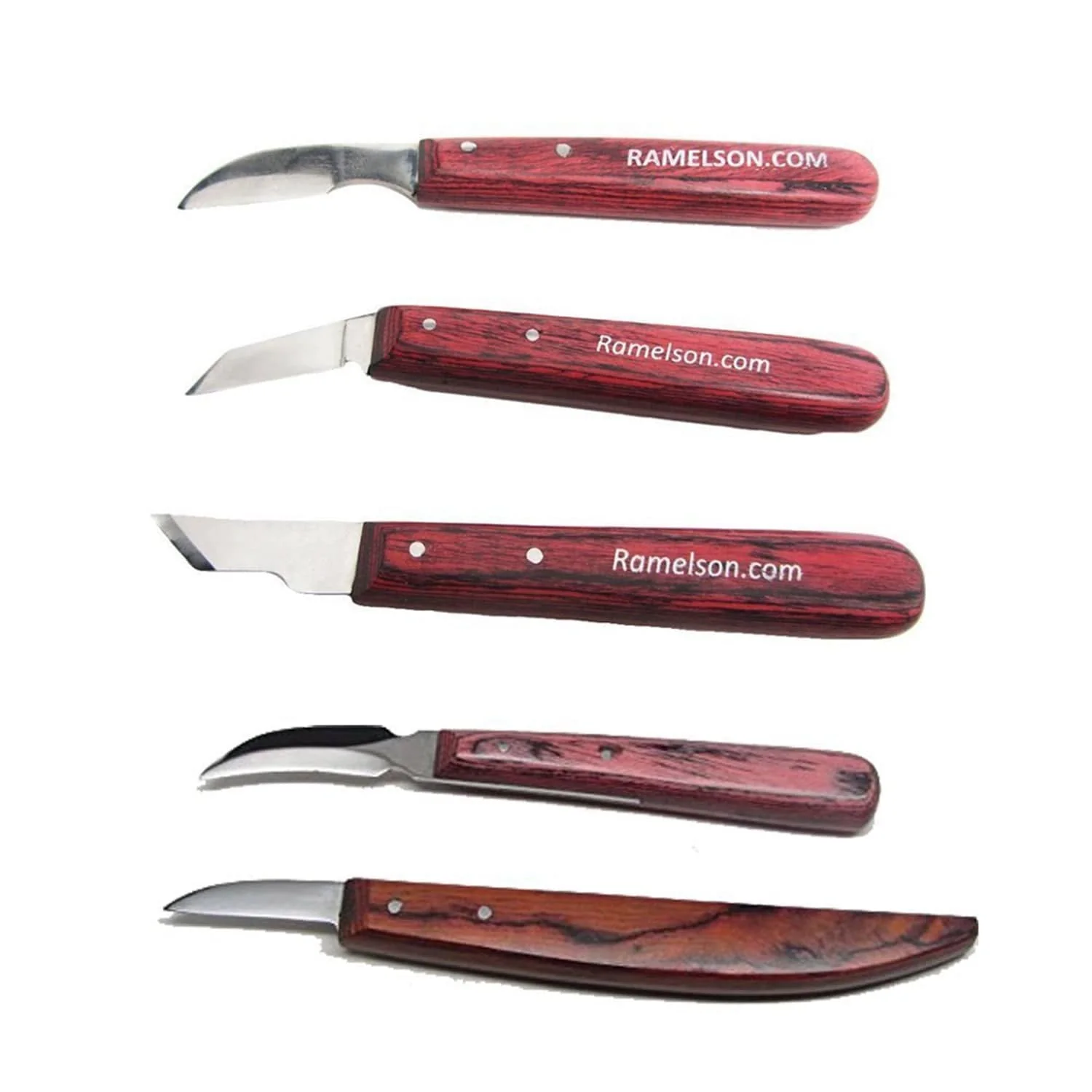 Woodcarving Knife Set, 5 pieces