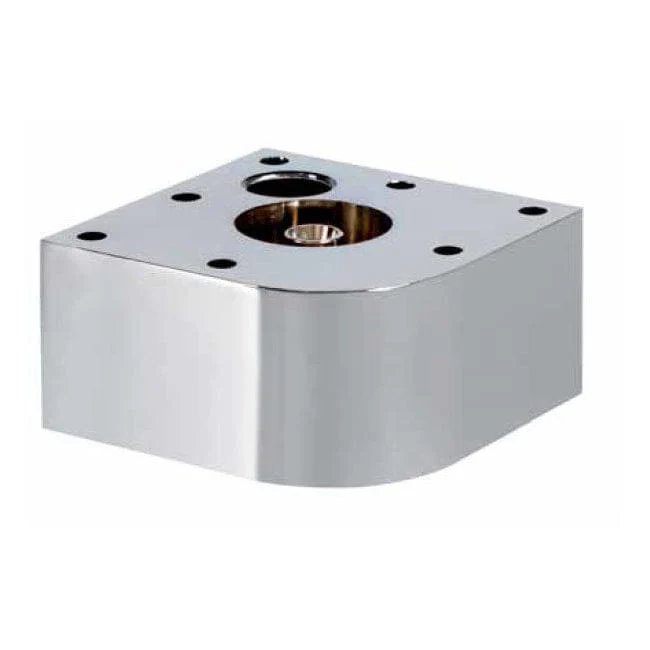 1-9/16" (40 mm) Adjustable Contemporary Furniture Leg Chrome - Image 2