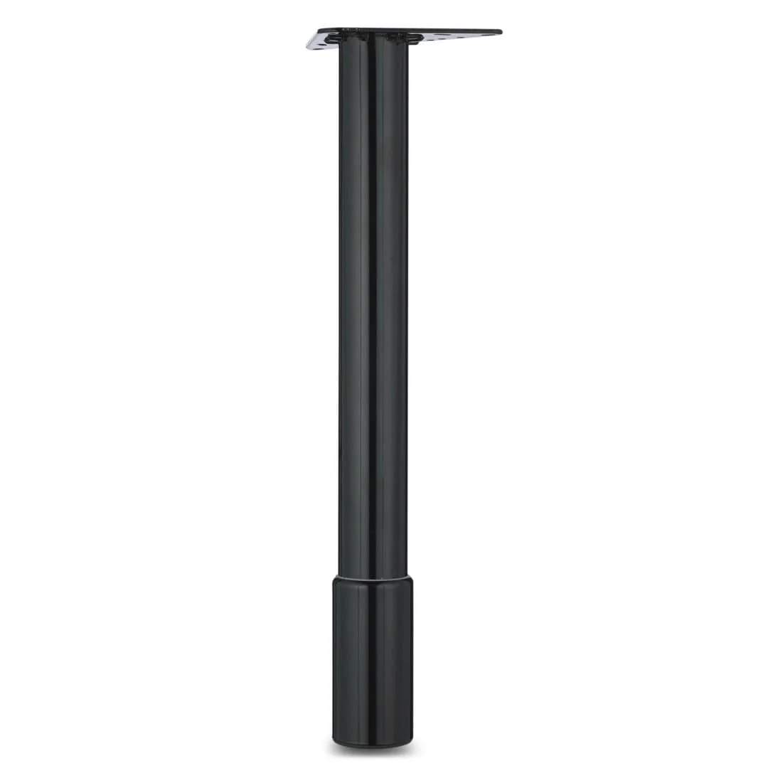 22-1/2" (570 mm) Adjustable Table Leg Black