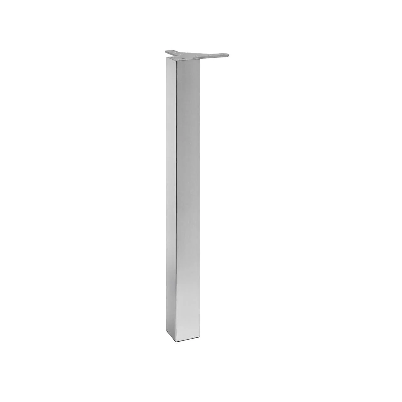 27-3/4" (705 mm) Adjustable Square Leg Stainless Steel Pack of 4