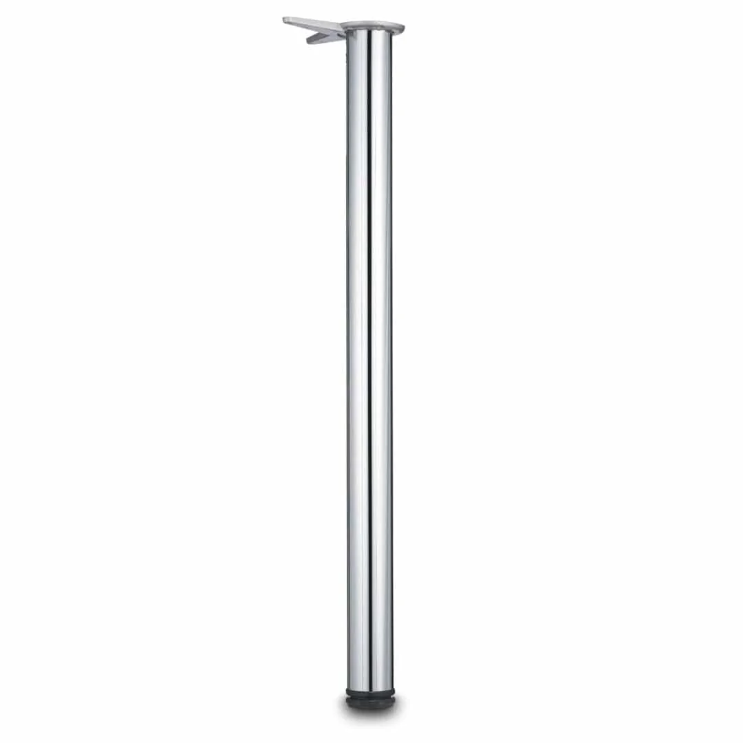34-1/4" (870 mm) Adjustable Table Leg Chrome
