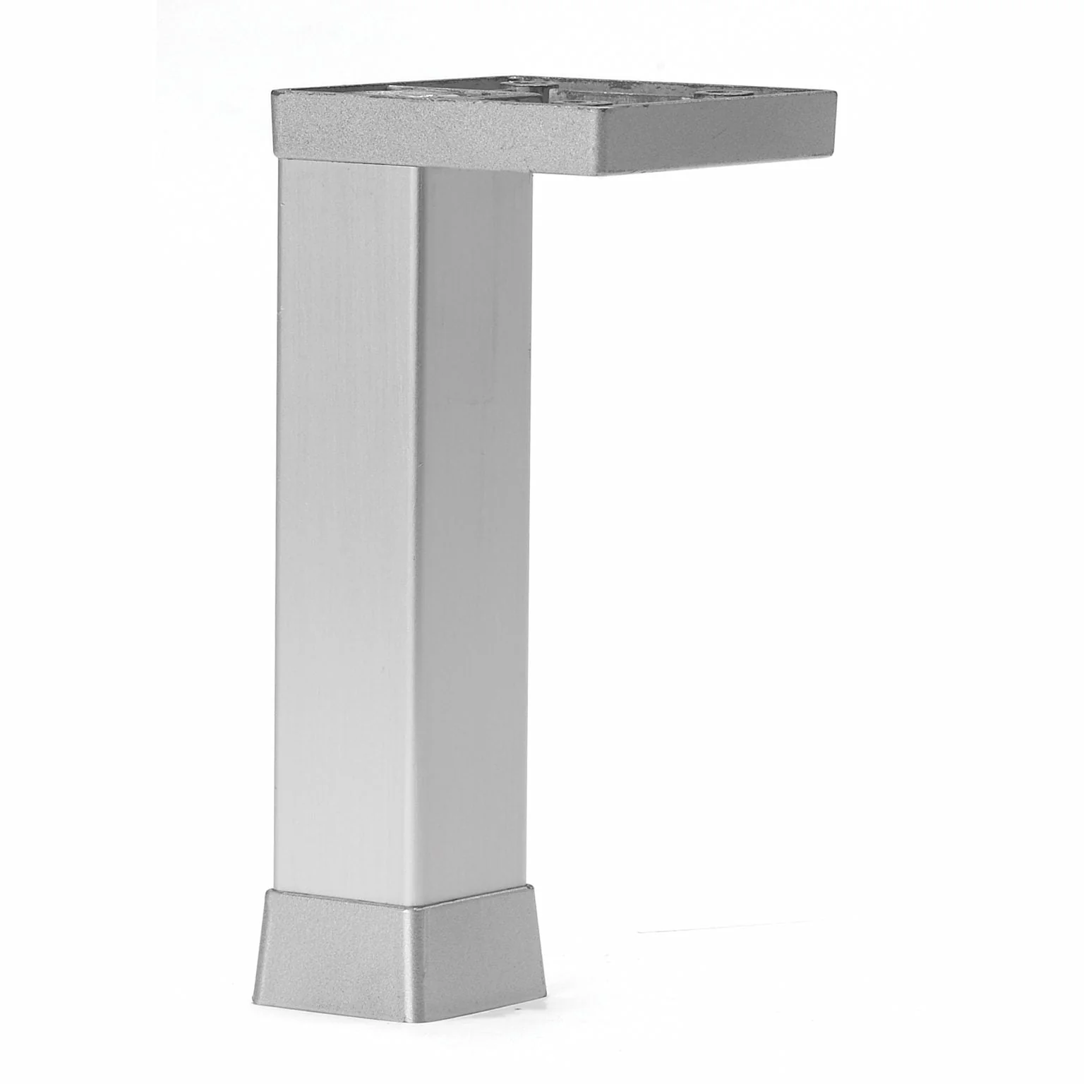 4-23/32" (120 mm) Adjustable Furniture Leg Aluminum