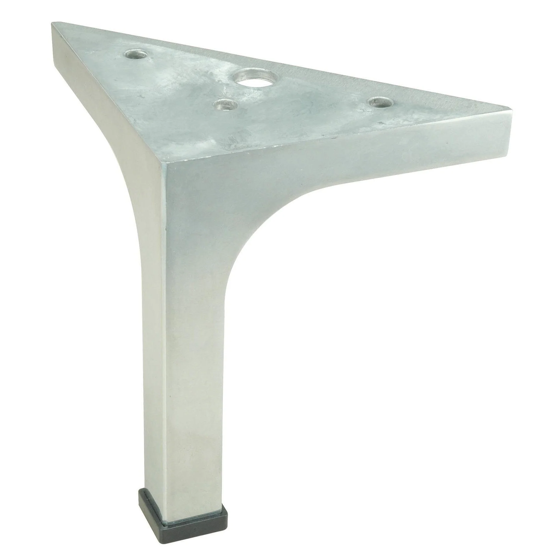 4-23/32" (120 mm) Contemporary Furniture Leg Aluminum