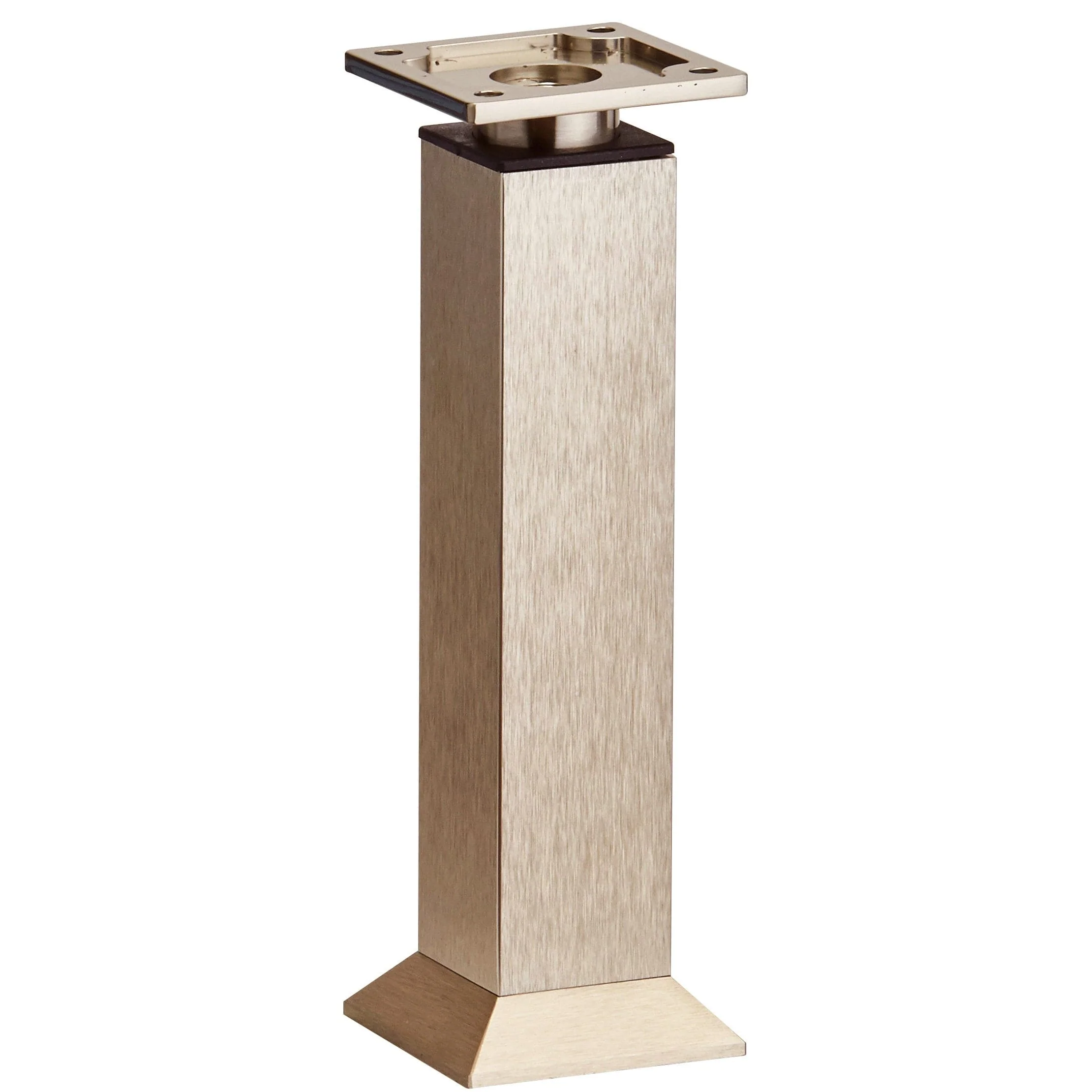 5-29/32" (150 mm) Vintage Adjustable Square Legs Stainless Steel