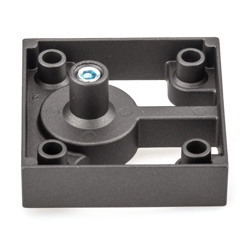 5/8" (16 mm) Adjustable Contemporary Furniture Leg Dark Brown