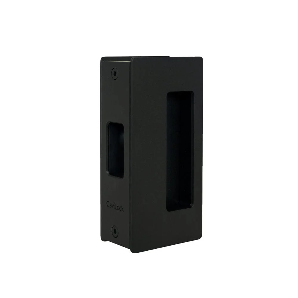 Cavity Sliders CL200 Passage Pocket Door Handle for 1-3/4" Door Matt Black