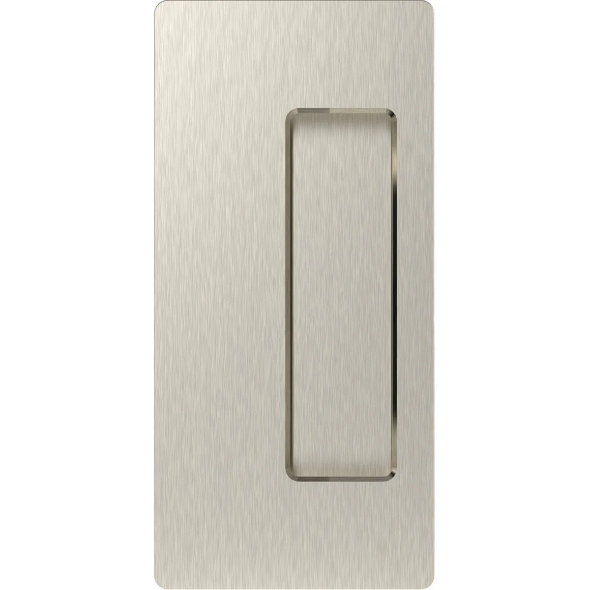 Cavity Sliders - CL200 - Satin Nickel Pocket Door Handle for 1-3/4" Door - Image 2