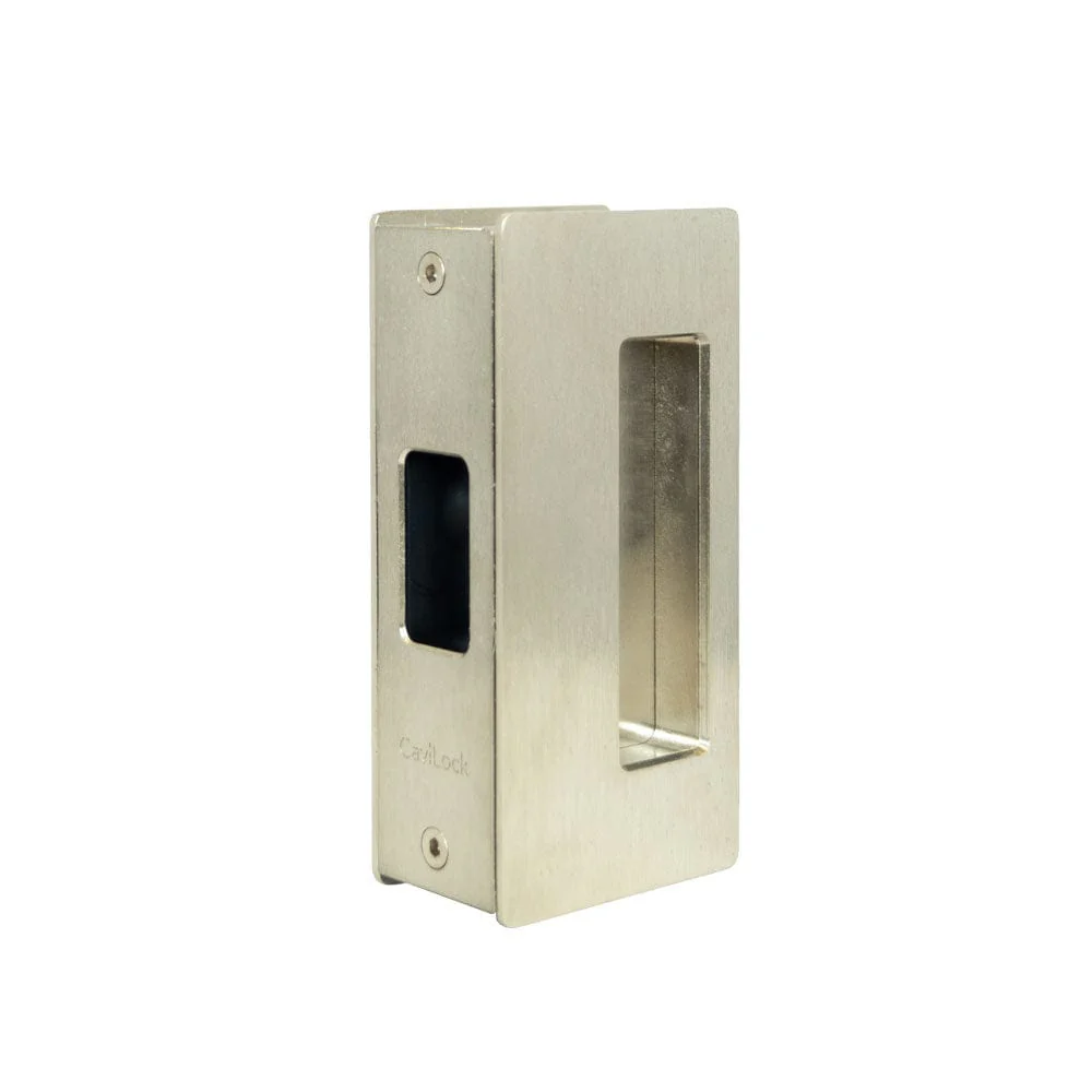 Cavity Sliders CL200 Passage Pocket Door Handle - Satin Nickel - Fits 1-3/8" Door