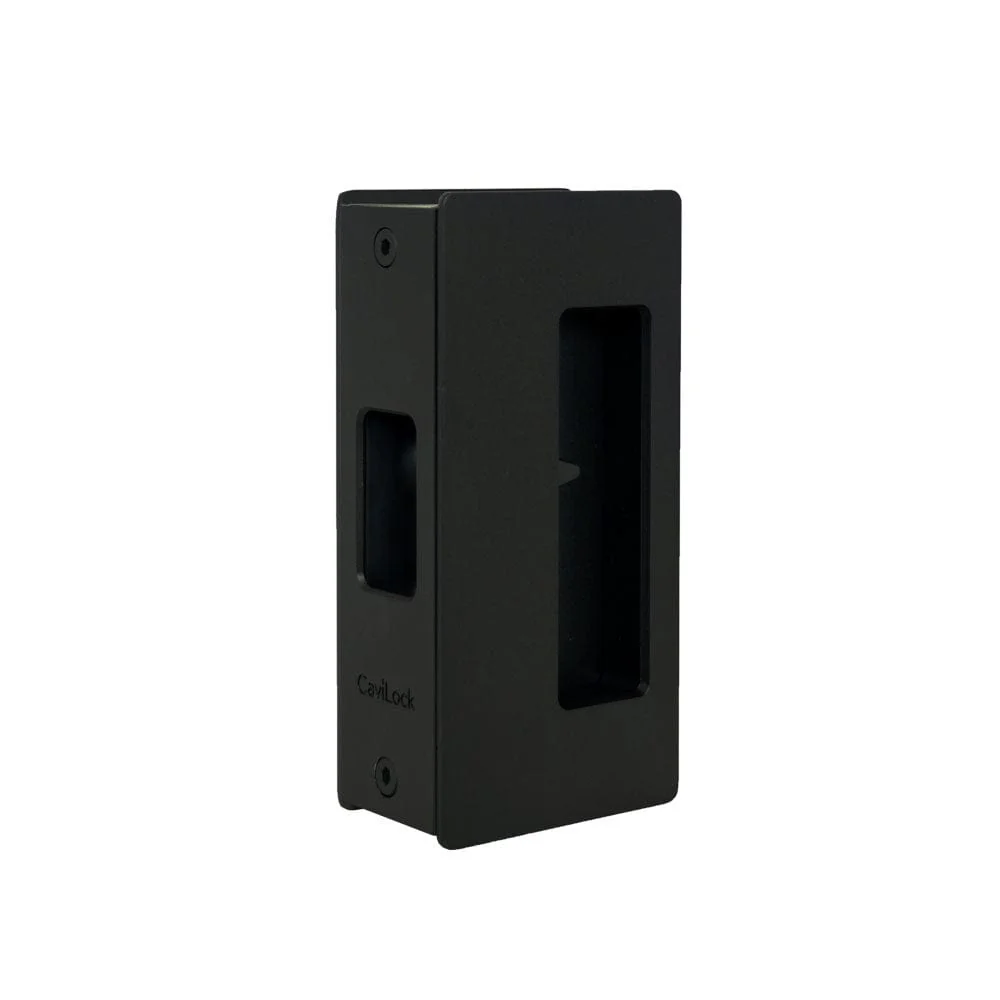Cavity Sliders CL200 Privacy Pocket Door Handle for 1-3/8" Door Matte Black