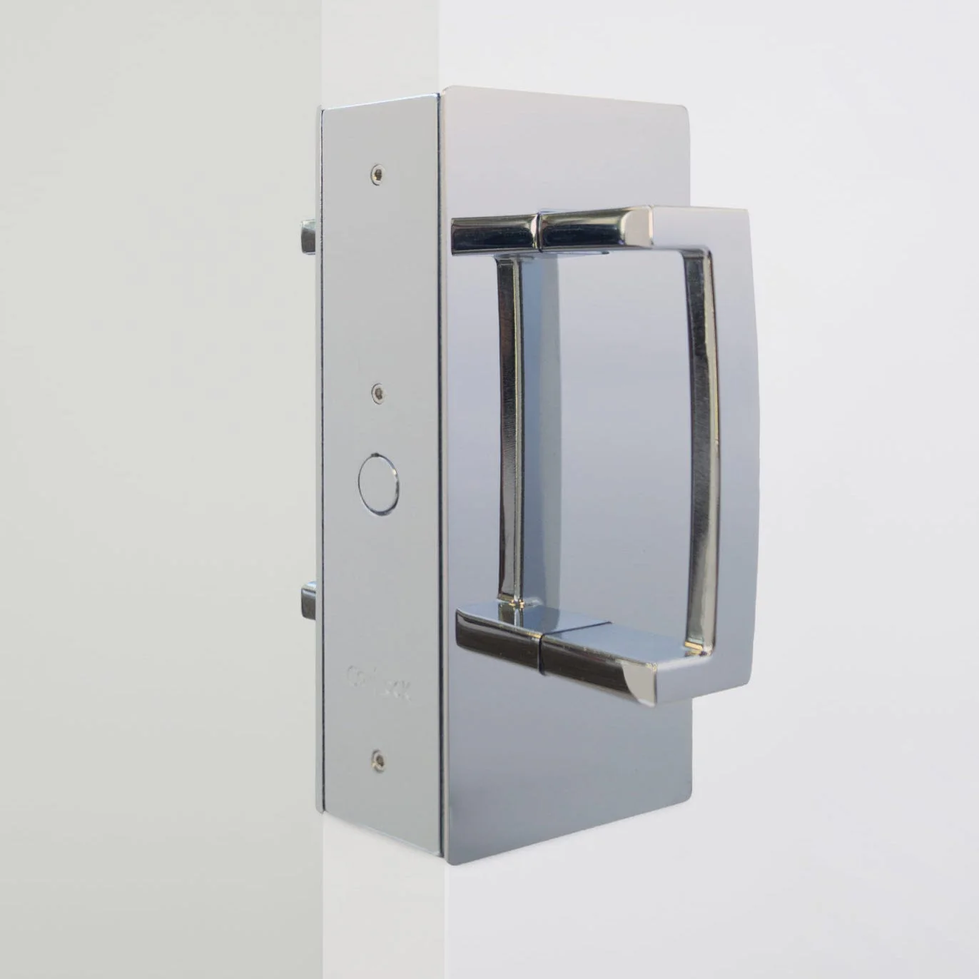 Cavity Sliders CL400 ADA Magnetic Pocket Door Handle – Satin Chrome - Fits 1-3/8" Door - Image 2