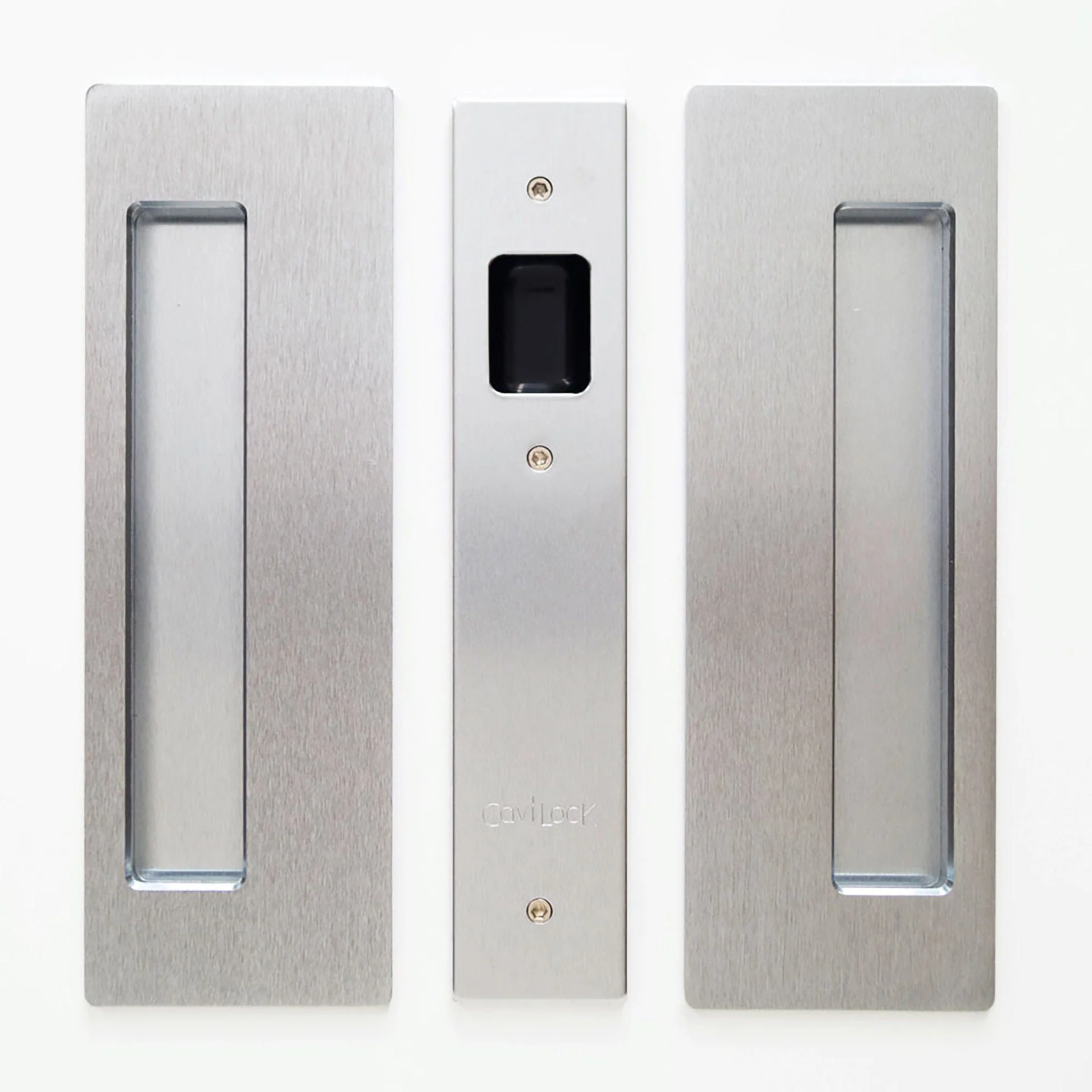 Cavity Sliders CL400 Pocket Door Handle for 1-3/4" Door Satin Chrome