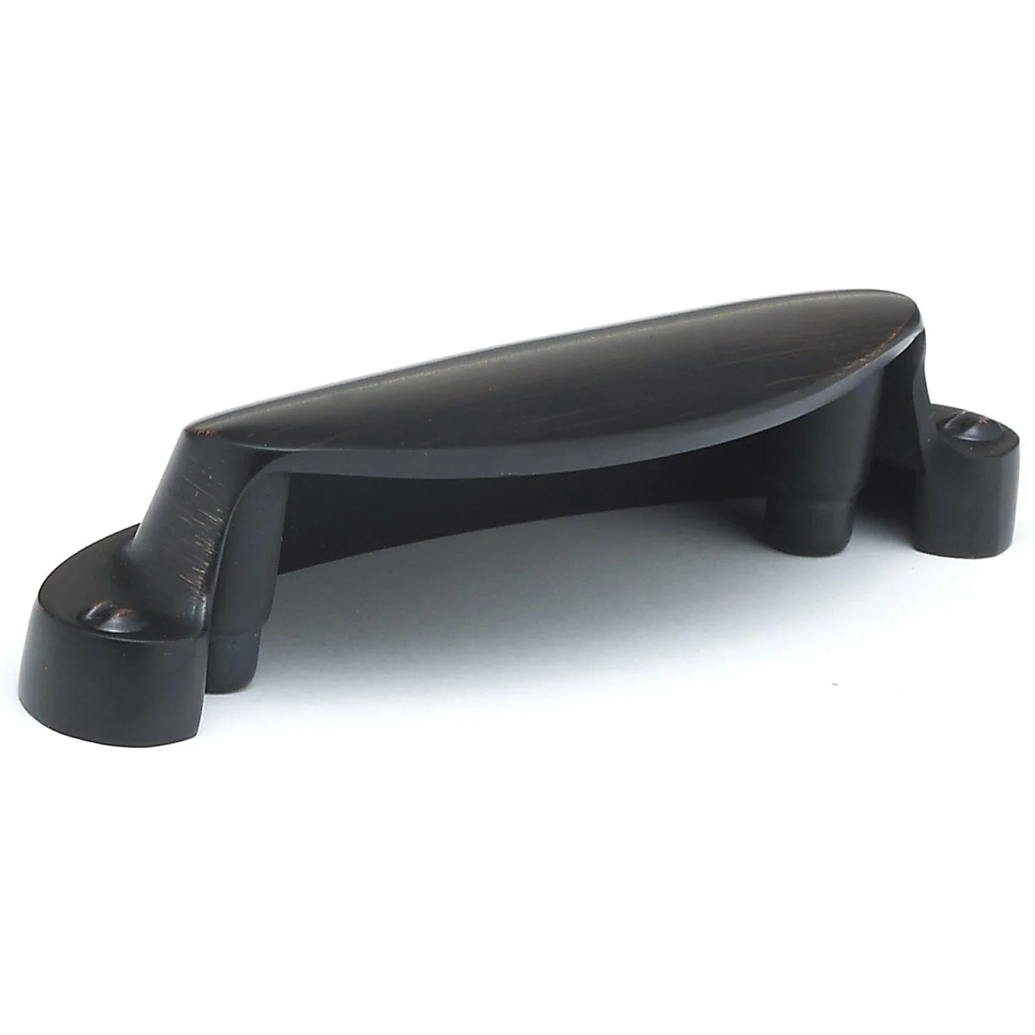 Contemporary Cup Pull, 2-1/2" Center-to-Center, Brushed Oil-Rubbed Bronze - Image 2