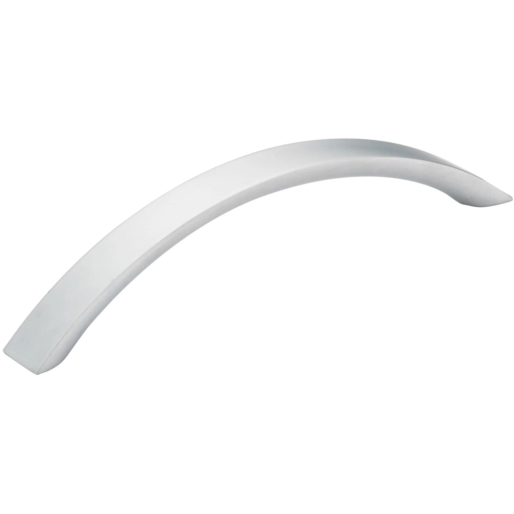 Contemporary Cup Pull, 5-1/16" Center-to-Center, Matte Nickel