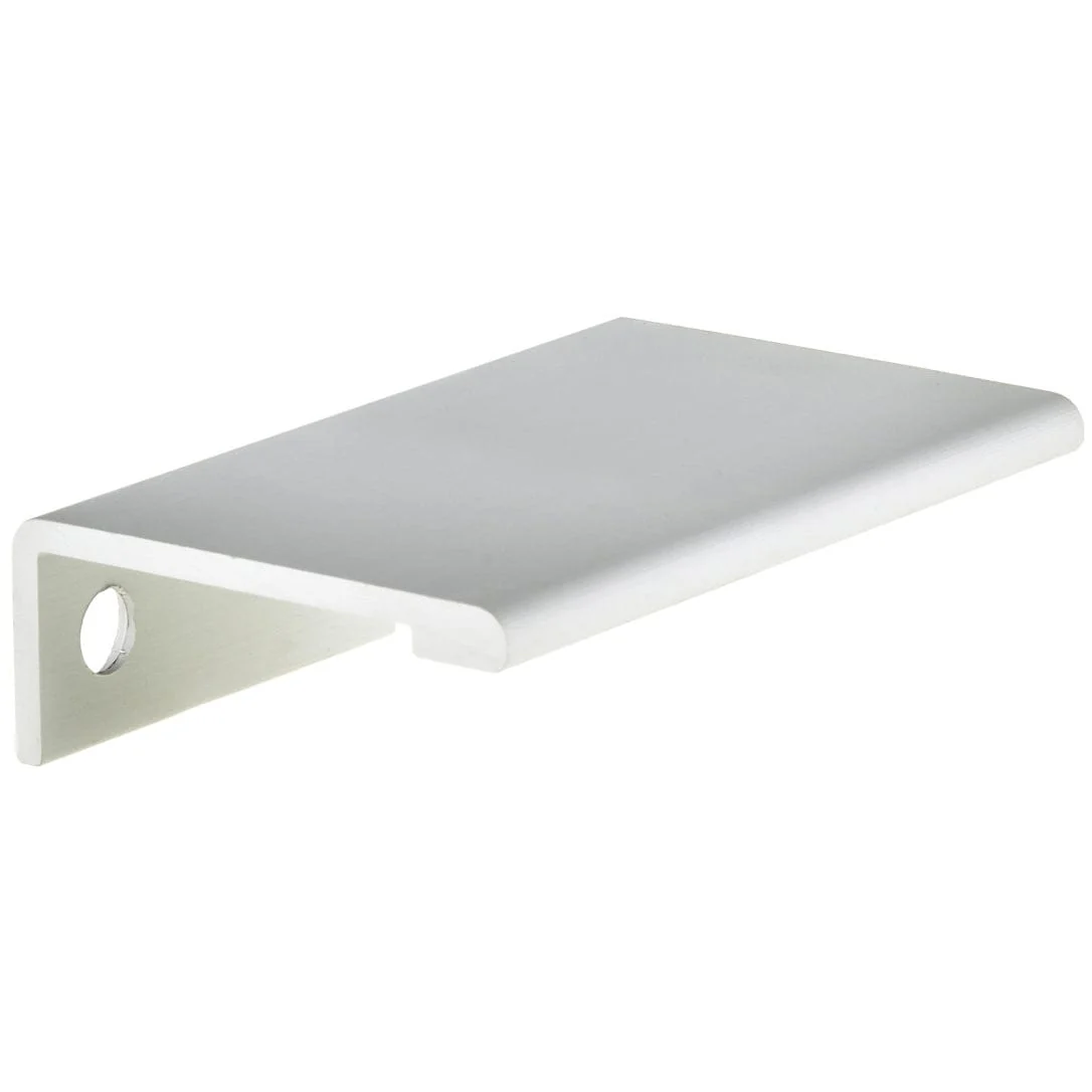 Contemporary Edge Pull, 1-31/32" Center-to-Center, Aluminum