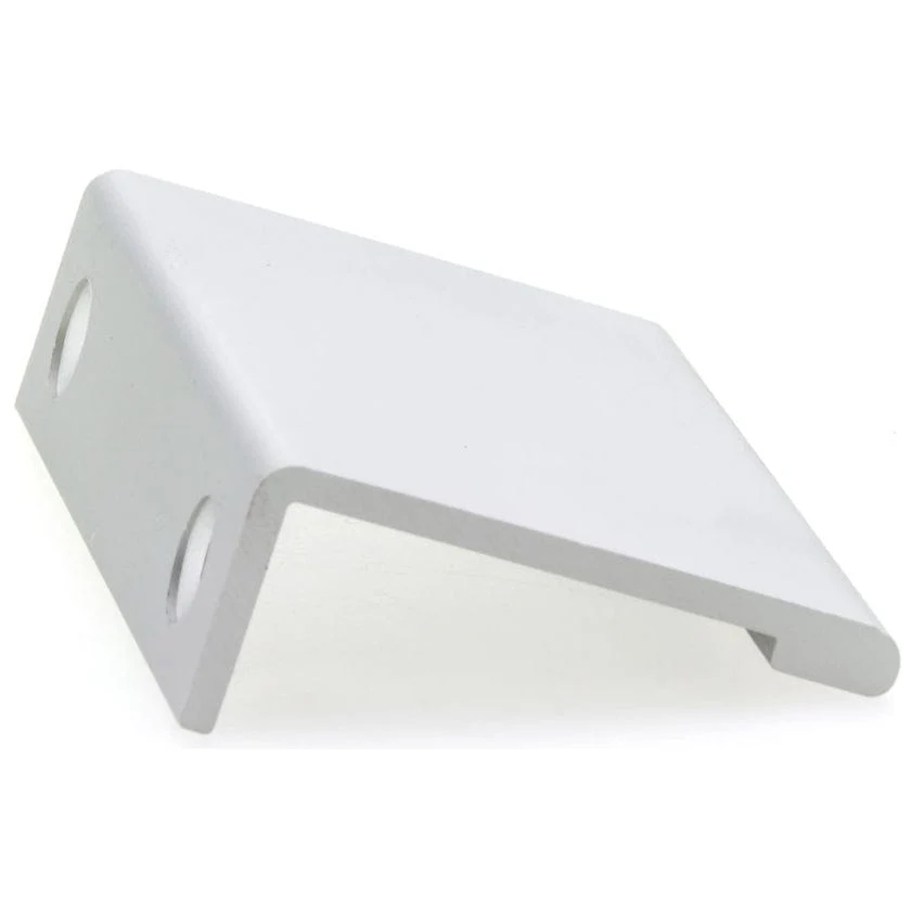 Contemporary Edge Pull, 1-31/32" Center-to-Center, Aluminum - Image 3