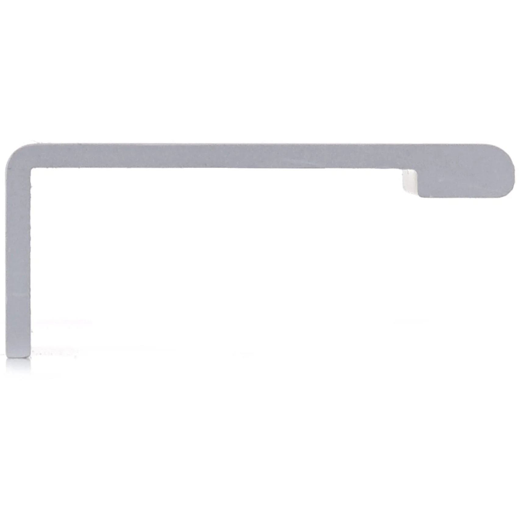Contemporary Edge Pull, 1-5/16" Center-to-Center, Aluminum - Image 3
