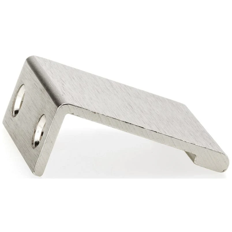 Contemporary Edge Pull, 1" Center-to-Center, Stainless Steel - Image 3