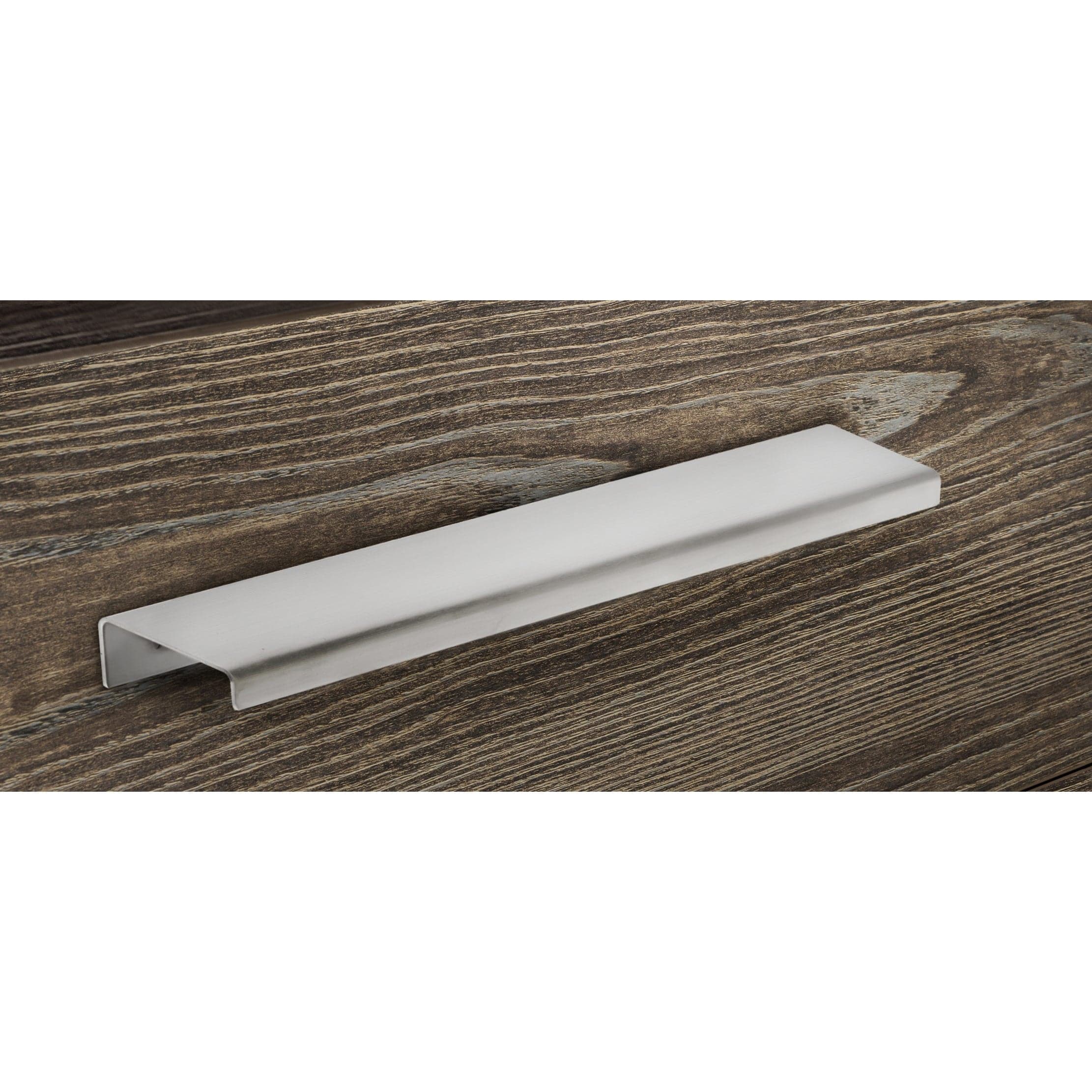 Contemporary Edge Pull, 14" Center-to-Center, Stainless Steel - Image 4