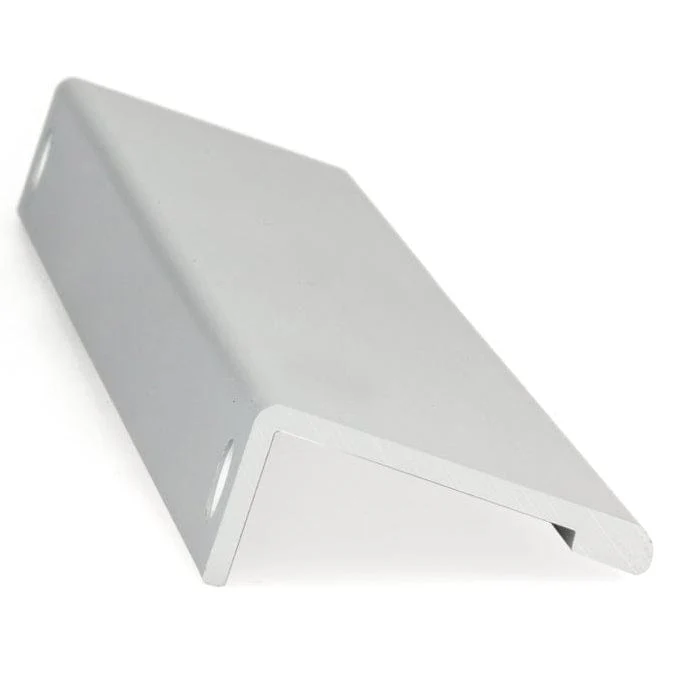 Contemporary Edge Pull, 16-3/8" Center-to-Center, Aluminum - Image 3