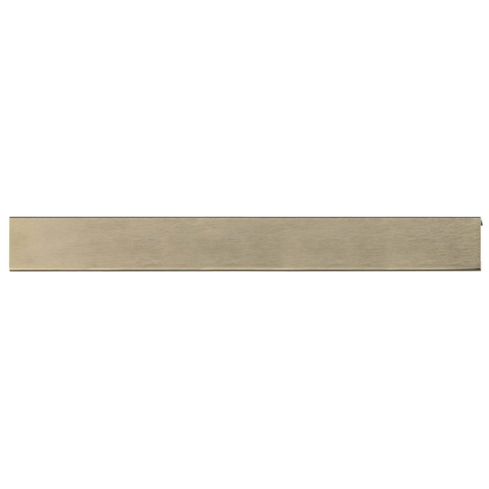 Contemporary Edge Pull, 16-3/8" Center-to-Center, Champagne Bronze - Image 2