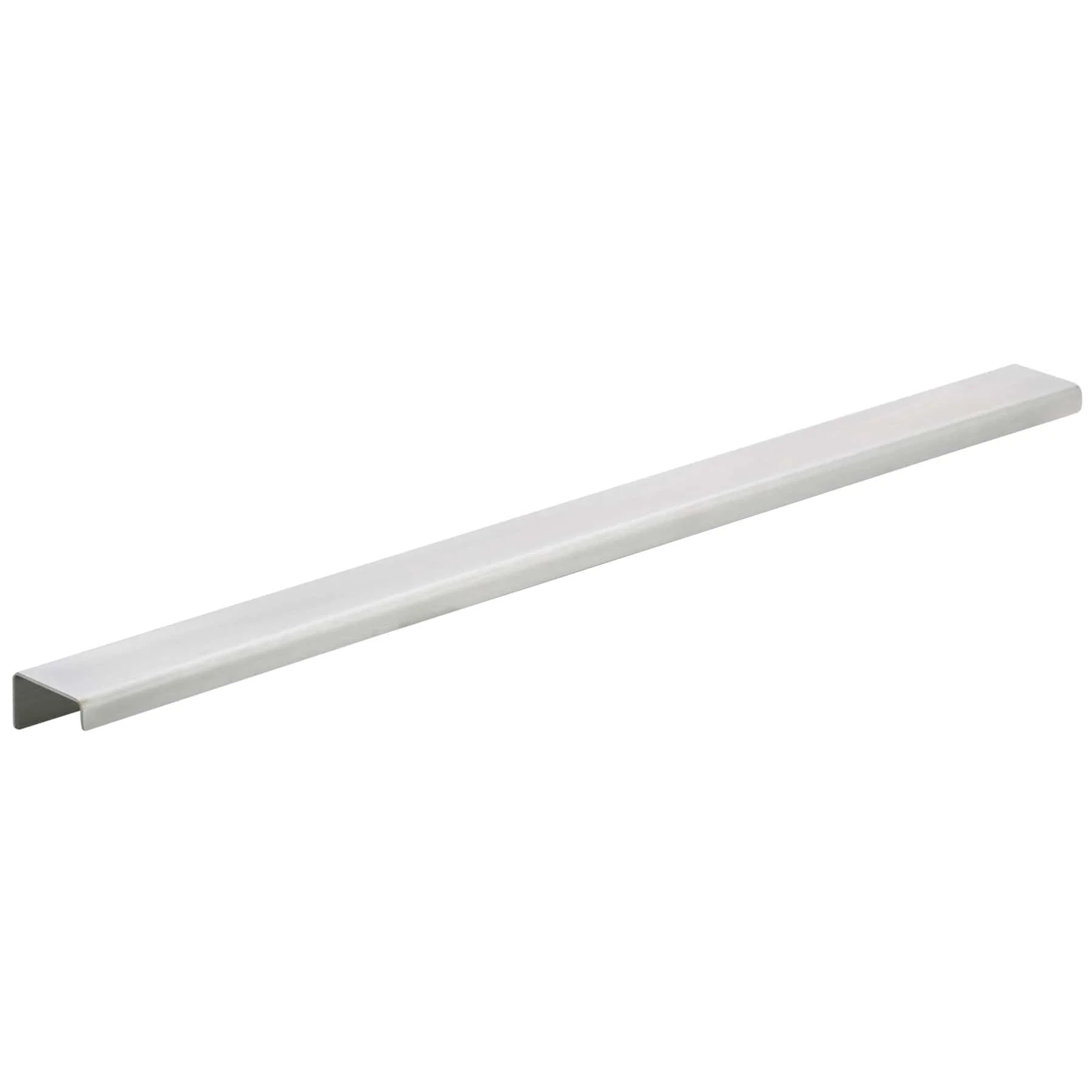 Contemporary Edge Pull - 17" Center-to-Center - Stainless Steel