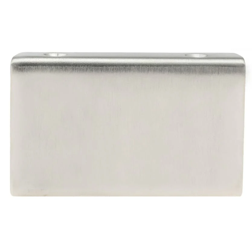 Contemporary Edge Pull, 2" Center-to-Center, Brushed Nickel - Image 2