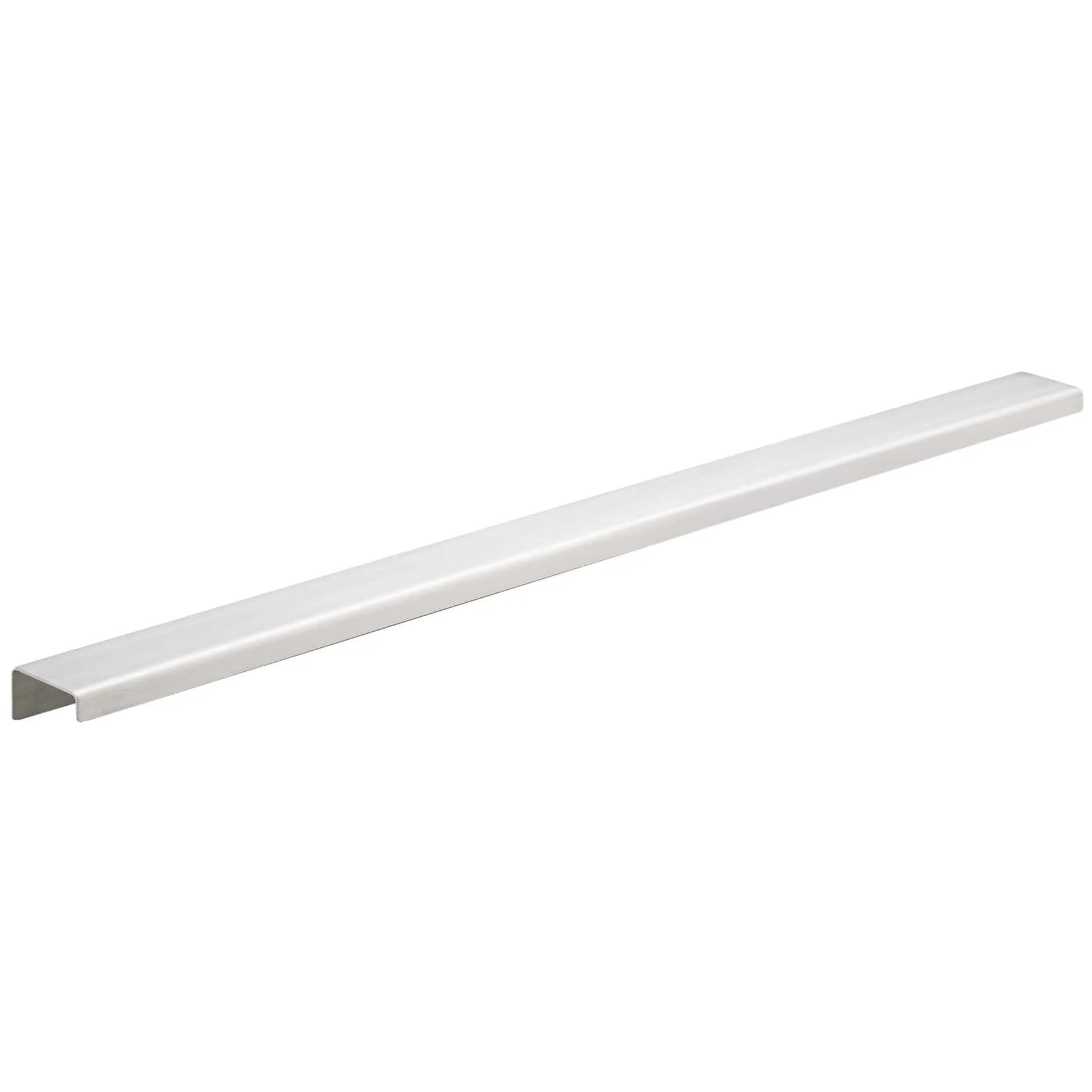 Contemporary Edge Pull - 20" Center-to-Center - Stainless Steel