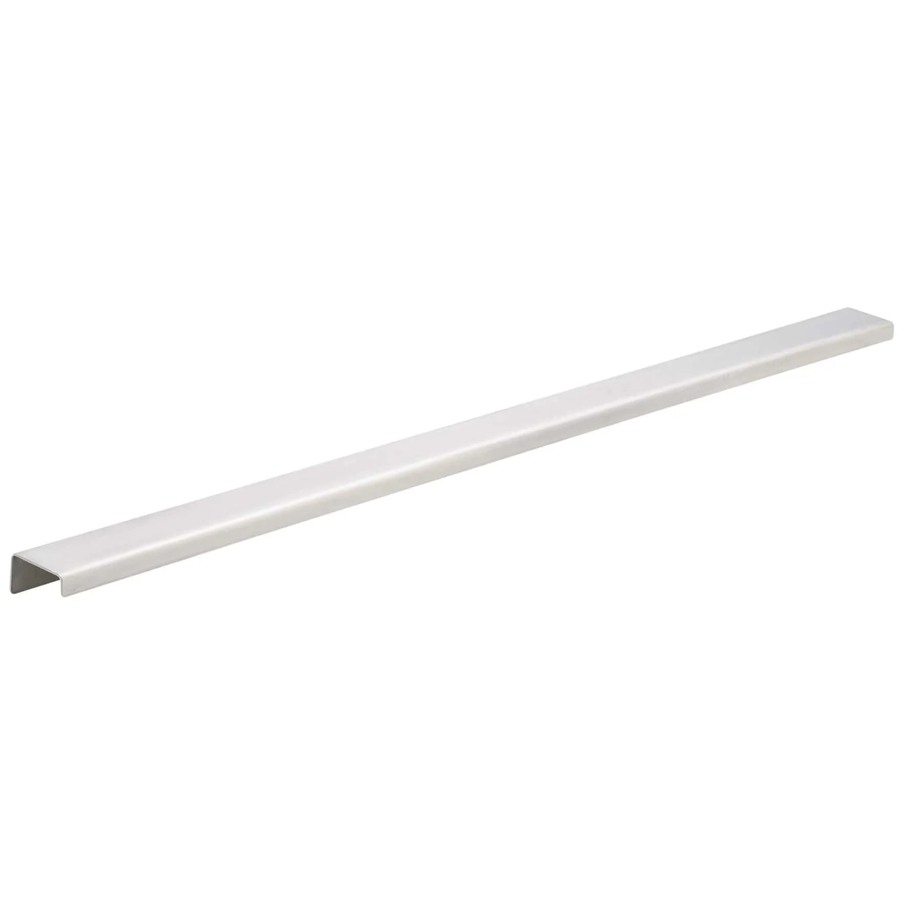 Contemporary Edge Pull, 23" Center-to-Center, Stainless Steel